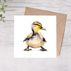 'Daphne Duckling' Greetings Card