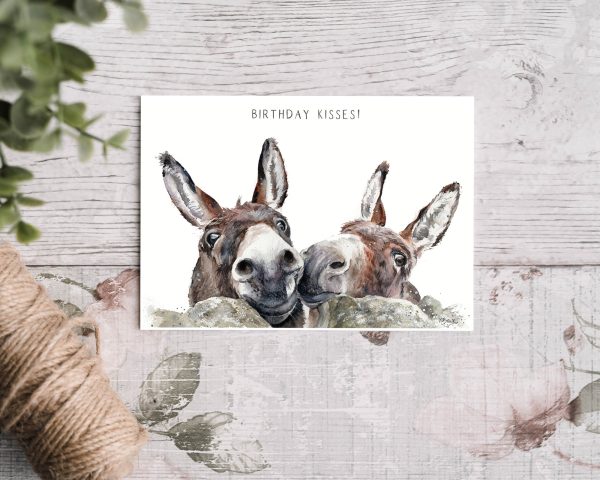 Donkey Birthday Card