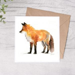 Fox Greetings Card