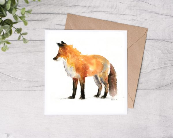 Fox Greetings Card