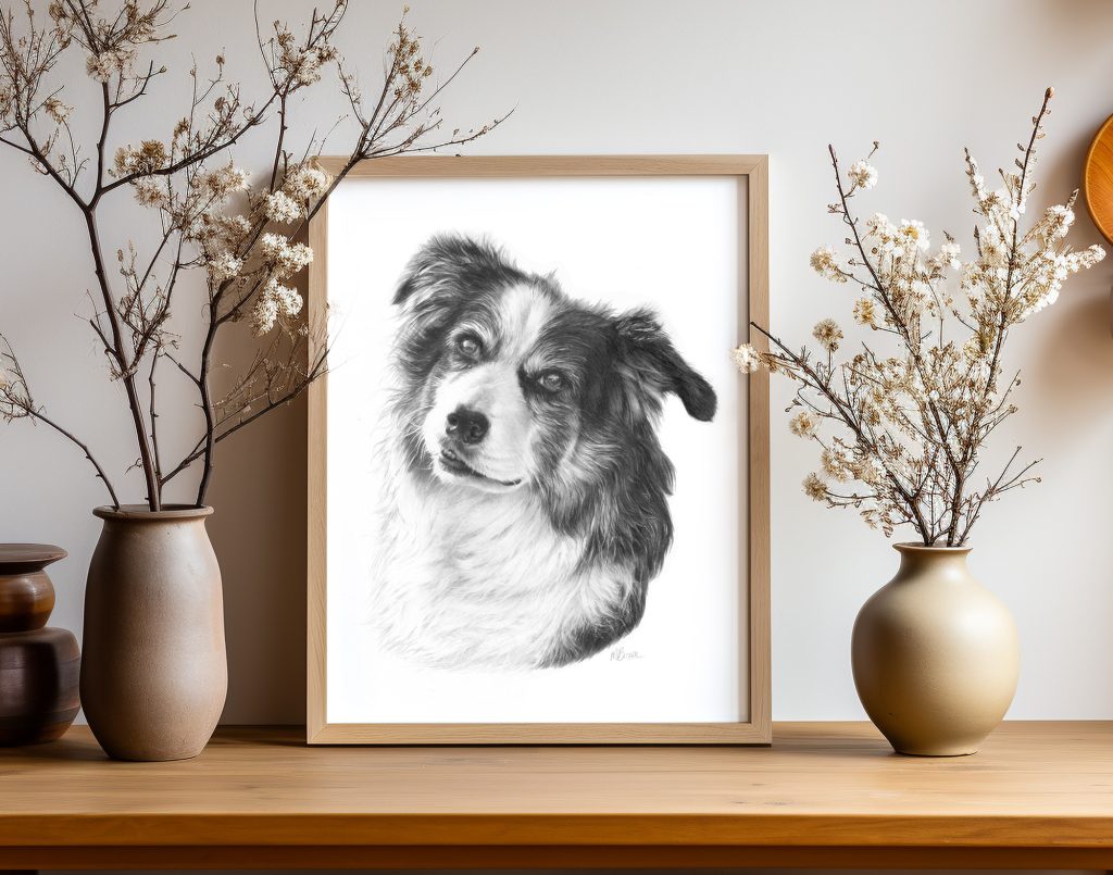 dog pet portrait