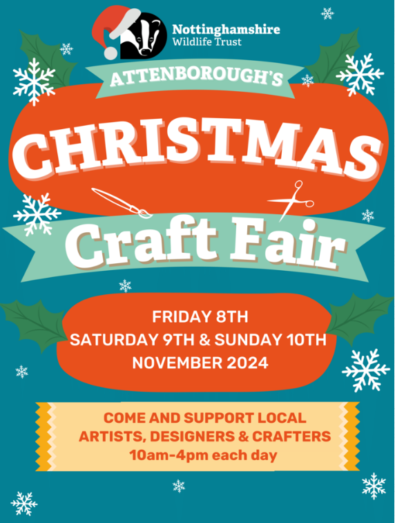 attenborough christmas fair advertisement