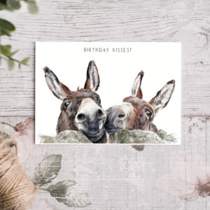 Donkey Birthday Card