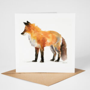 Fox Greetings Card