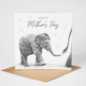 Elephant baby - Mothers Day Card