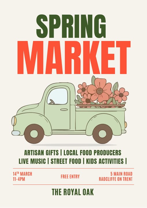 craft fair advertisement radcliffe on trent