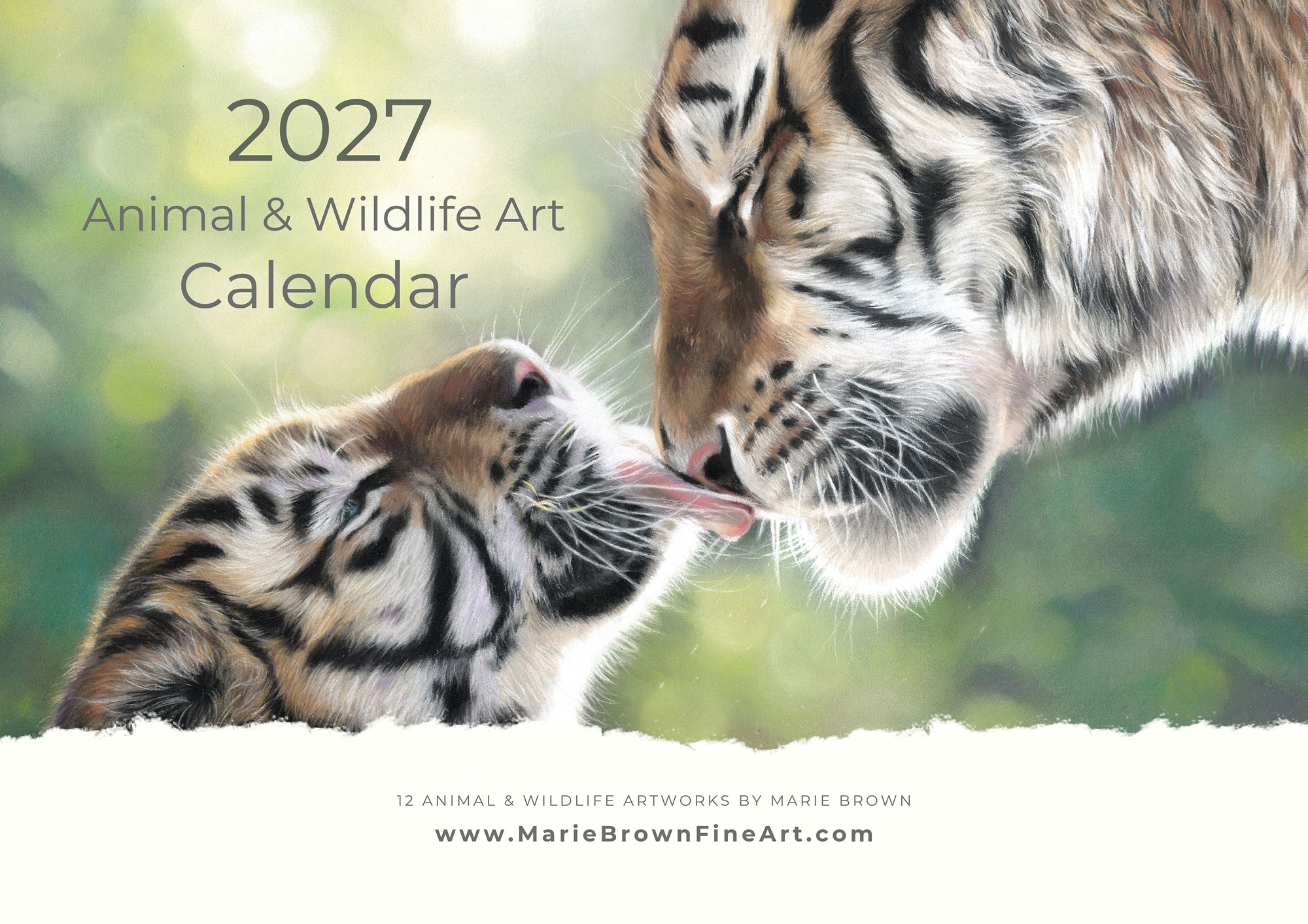 2027 animal & wildlife calendar