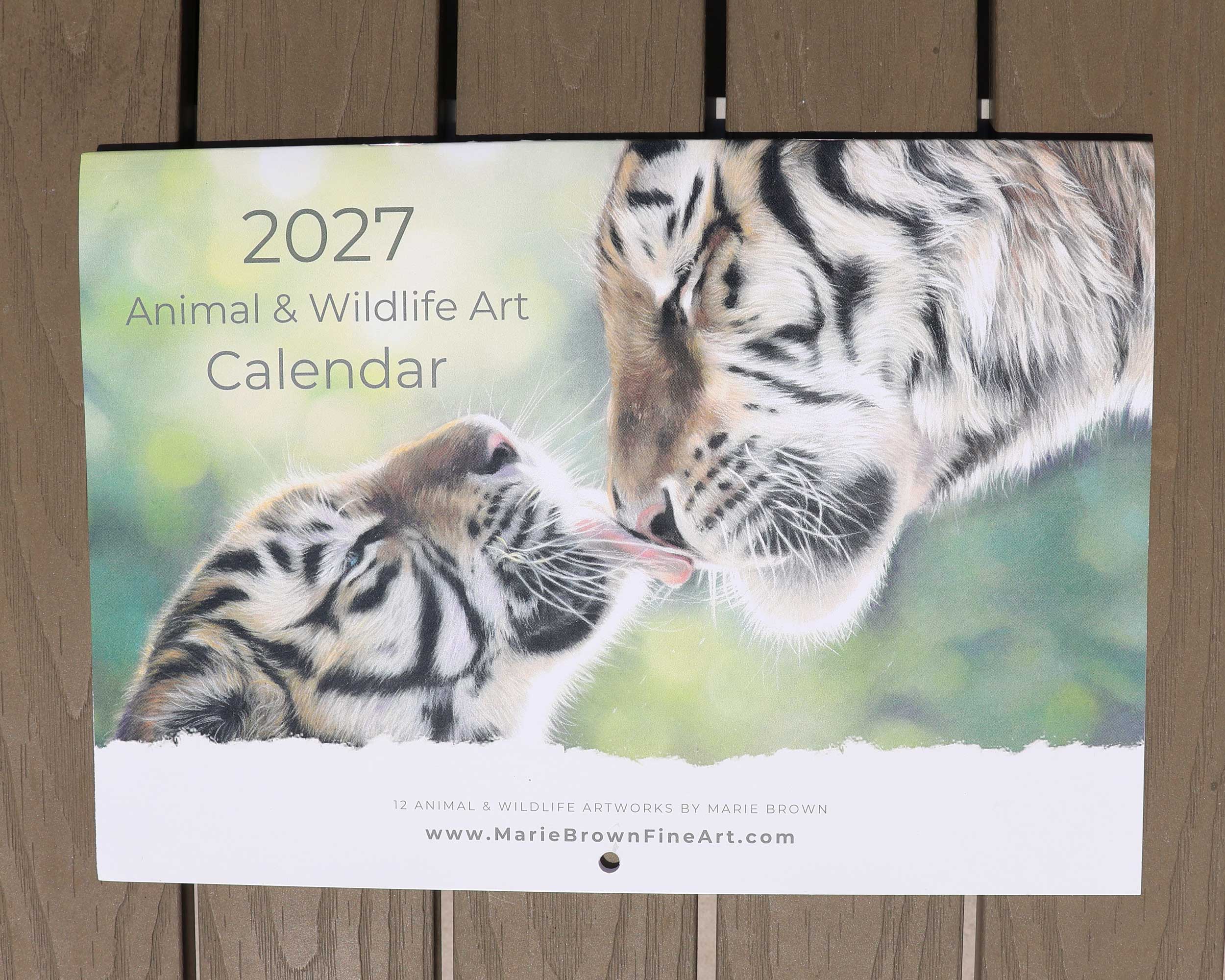 2027 animal and wildlife calendar